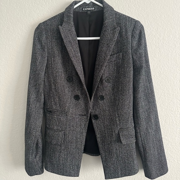 Express Tweed Blazer - Picture 2 of 6